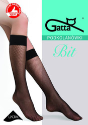 Podkolanówki Bit Siateczka W.01 - bianco