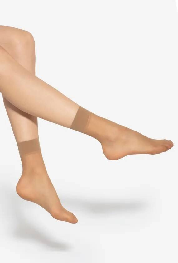 Skarpetki Lar Lycra 15 Den - nero