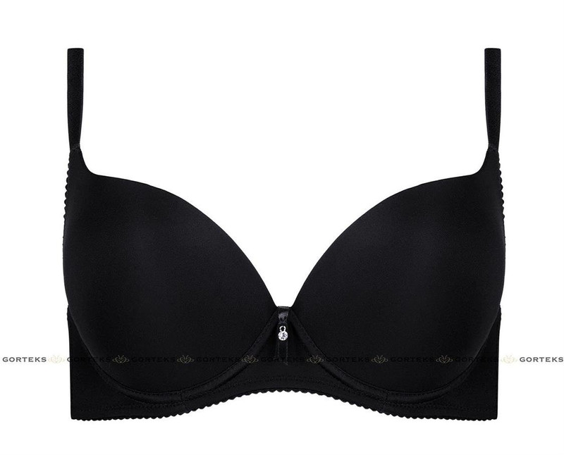 Carla/B5 biustonosz push-up - czarny