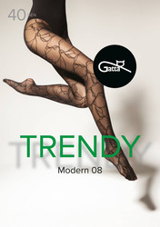 Rajstopy Modern W.08 40 Den - nero