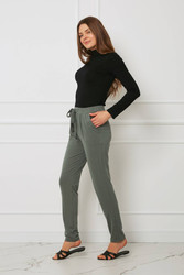 Bluzka damska - plus size z półgolfem OH!ZUZA N&D H24T - czarna