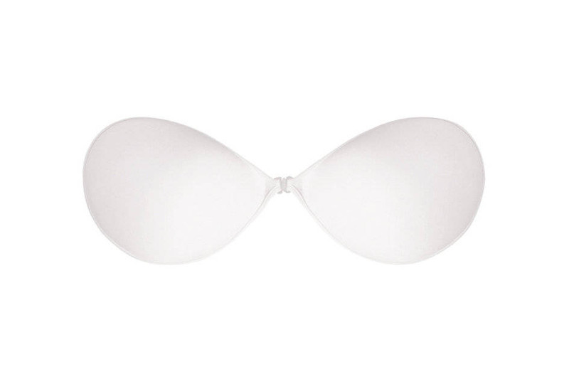 Biustonosz samonośny materiałowy BS-02 - biały