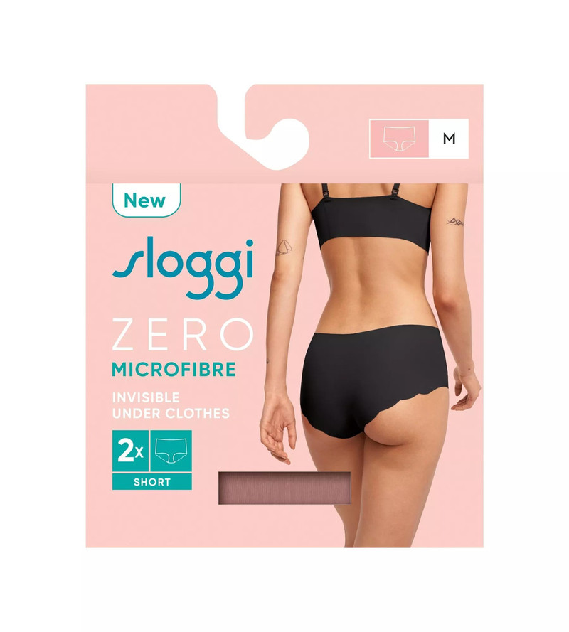 Sloggi majtki Zero Microfibre 2.0 Short 2P - 2 pary