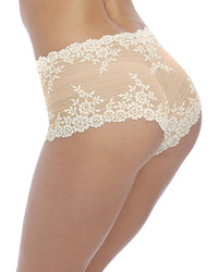 Wacoal Embrace Lace szorty koronkowe - beżowe / cieliste