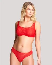 Sofia Dare biustonosz crop top - ognisty WYPRZEDAŻ