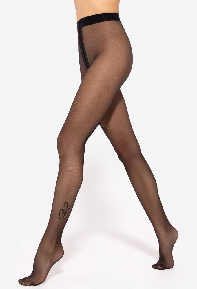 Rajstopy Lovely Wz.06 20 Den - nero