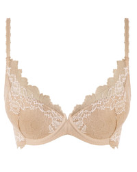 Lace Perfection biustonosz push up beżowy/cielisty