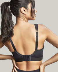 Panache Sport Boundless biustonosz bez fiszbin - czarny