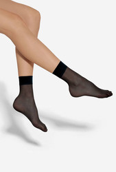 Skarpetki Lar Lycra 15 Den - nero