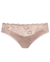 Lace Perfection figi - pudrowy róż
