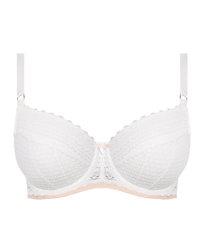 Freya Daisy Lace biustonosz half-cup - biały