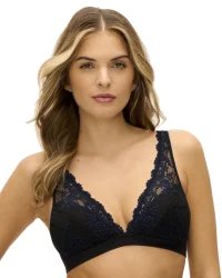 Wacoal – biustonosz miękki braletka Embrace Lace – czarny