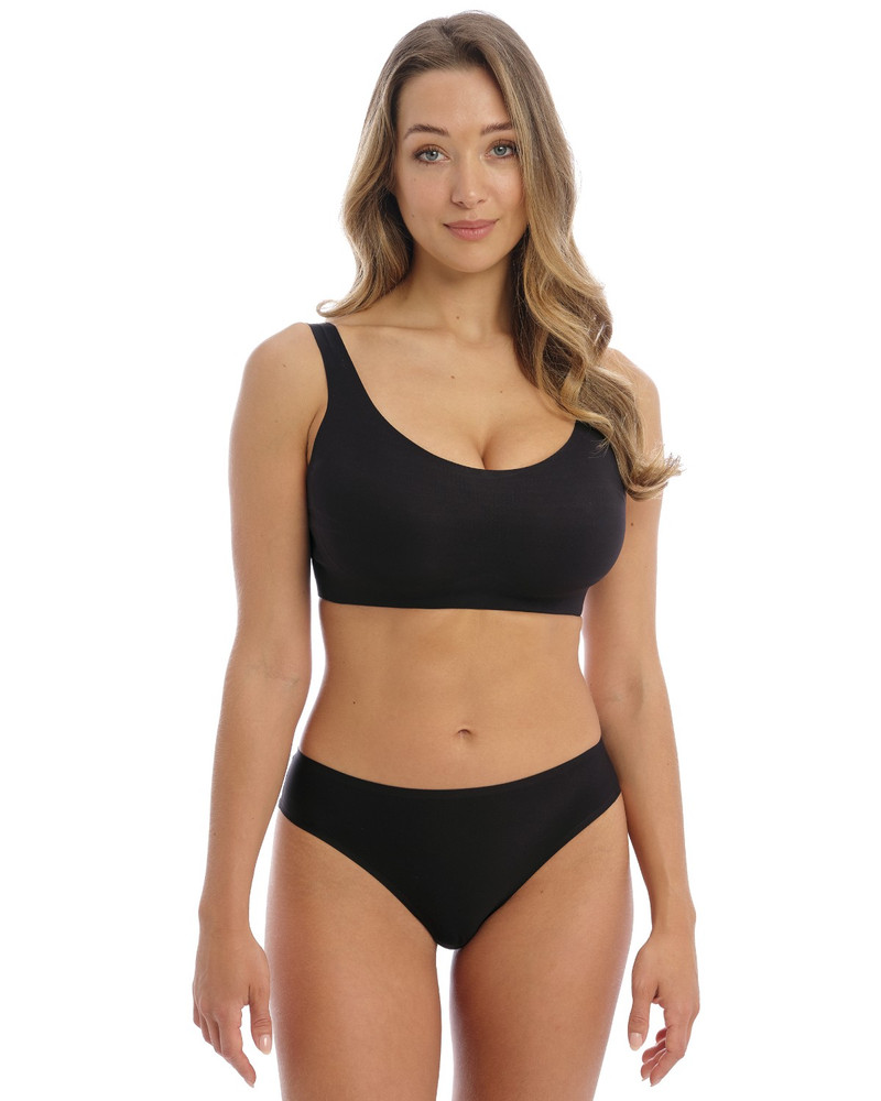 Lace Ease koronkowe stringi - czarne ONE SIZE