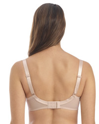 Aubree biustonosz half-cup z pionowym cięciem - beżowy