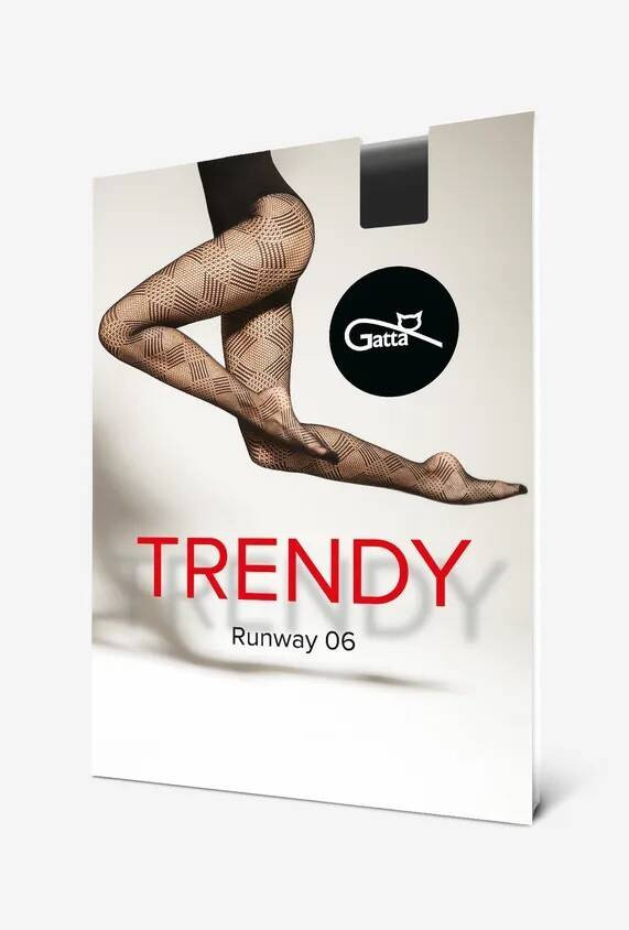 Rajstopy Runway W.06 - nero