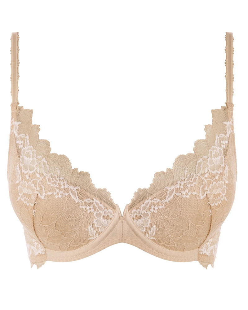 Lace Perfection biustonosz push up beżowy/cielisty