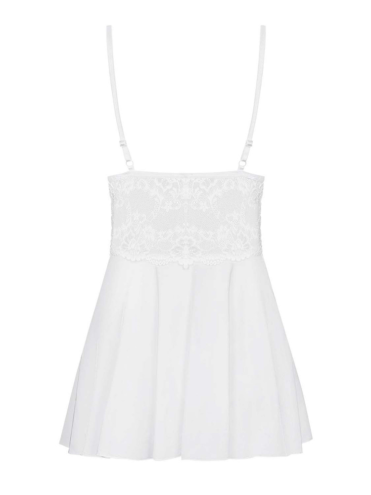 810-BAB-2 babydoll biały Obsessive
