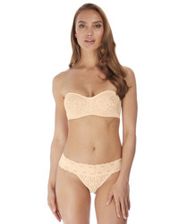 Halo Lace figi - beżowe/cieliste