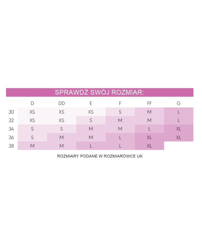 Gloire biustonosz braletka - beżowy/cielisty